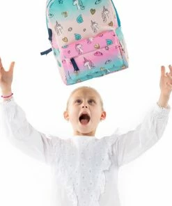Gloednieuw 🛒 Milky Kiss Spread Your Wings - Rugzak - Schooltas Meisje - Multi - Unicorn 🌟 -ACROPAQ Shop 550x628 1