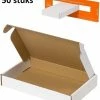 Aanbiedingen 😍 Merkloos 50stuks Brievenbusdoos A6 Brievenbusdozen - 180x115x28 Mm - Verzenddoos Met Bovenklep 😍 -ACROPAQ Shop 550x637