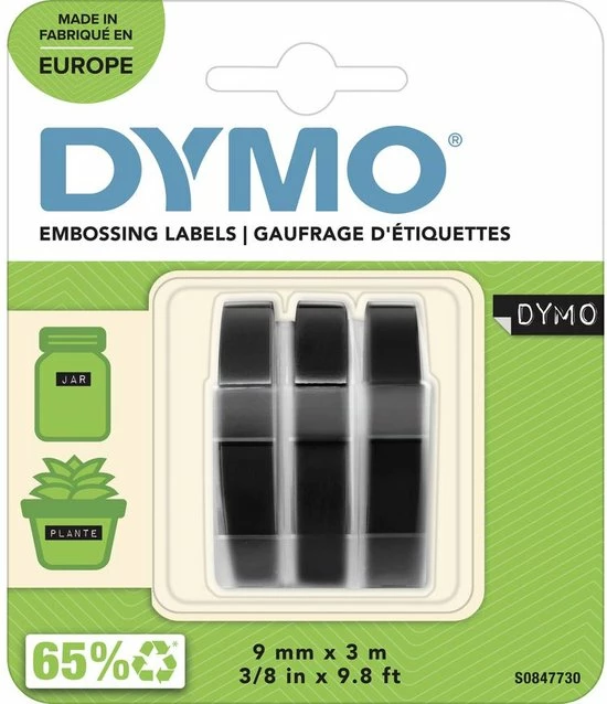 Goedkoopste βοΈ DYMO Originele Labeltape Met Reliëf | Rollen Van 9 Mm X 3 M | Wit Op Zwart | Zelfklevend | Voor Labelmakers Voor Reliëfdruk | 3 Stuks 𧨠18 Goedkoopste βοΈ DYMO Originele Labeltape Met Reliëf | Rollen Van 9 Mm X 3 M | Wit Op Zwart | Zelfklevend | Voor Labelmakers Voor Reliëfdruk | 3 Stuks 𧨠- Afbeelding 16