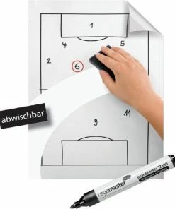 Beste Pirce 💯 Legamaster - Magic-chart - Whiteboard - Folie - 60x80cm - Wit - 25 Vel 🔥 -ACROPAQ Shop 550x640