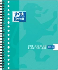 Groothandel 👍 Oxford School Collegeblok - Schrijfblok - A5+ - Lijn - 17 Gaats - 80 Vellen - Assorti 😉 -ACROPAQ Shop 550x645 1