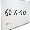 Korting 🛒 IVOL Whiteboard 60x90 Cm - Magnetisch - Magneetbord / Memobord / Planbord / Schoolbord 🛒