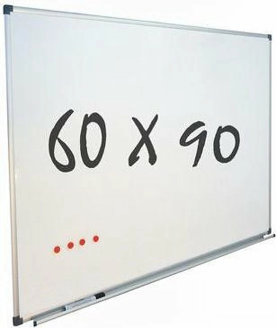Korting ๐ IVOL Whiteboard 60x90 Cm - Magnetisch - Magneetbord / Memobord / Planbord / Schoolbord ๐ 3 Korting ๐ IVOL Whiteboard 60x90 Cm - Magnetisch - Magneetbord / Memobord / Planbord / Schoolbord ๐