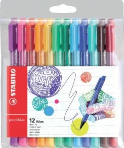 Top 10 🥰 STABILO PointMax - Hardtip Fineliner 0,8 Mm - Etui Met 12 Kleuren ⌛ 19 Top 10 🥰 STABILO PointMax - Hardtip Fineliner 0,8 Mm - Etui Met 12 Kleuren ⌛ -ACROPAQ Shop 550x666 1