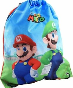 Korting 😀 Super Mario - Gymtas (32x41cm) ❤️