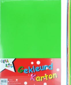 Flash-uitverkoop ⌛ Merkloos 100 X Gekleurd A4 Papier - 100 Stevige Vellen Tekenpapier - Knutselpapier Gekleurd A4 Papier ✔️