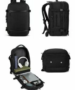 Goedkoopste 🔥 Omnistow - 👜 Handbagage Rugzak - 51x33x20cm - Cabin Approved 🎒 Backpack - Zwart - 45L 😀 -ACROPAQ Shop 550x697 4