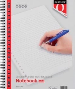 Flash-uitverkoop 🎉 Collegeblok A4 Lijn 23-rings Quantore 🌟