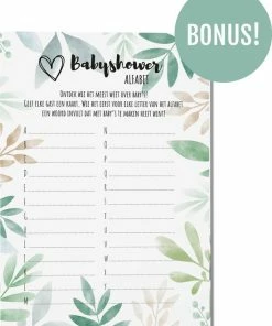 Korting โ Illustrations By Renée Babyshower Spelletjes: 25 Babyshower Invulkaarten + Babyshower Alfabet Spel ๐ 11 Korting โ Illustrations By Renée Babyshower Spelletjes: 25 Babyshower Invulkaarten + Babyshower Alfabet Spel ๐ -ACROPAQ Shop 550x720 4
