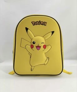 Hete verkoop 😉 Jansen Inc Rugzak Pokemon 3D Yellow Pikachu 🧨