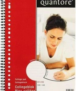 Flash-uitverkoop 🎉 Collegeblok A4 Lijn 23-rings Quantore 🌟 -ACROPAQ Shop 550x725 2