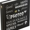Nieuw 😀 Fotoalbum - Henzo - Fantasy Wording - 400 Foto's - Zwart 🔔 -ACROPAQ Shop 550x732