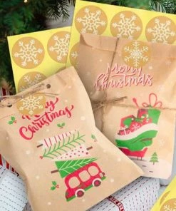 Beste Pirce 🥰 BeautyFit Kerst Verpakking - 24 Stuks - Kerst Doos - Cadeau Verpakking - Zakjes - Cadeauzakjes Kerst - Kerstzakjes - Kerstdozen - Kersttas - Kerstcadeau - Kerstcadeautjes Klein - Black Friday 2022 Deals - Schoencadeautjes 😀 -ACROPAQ Shop 550x732 3