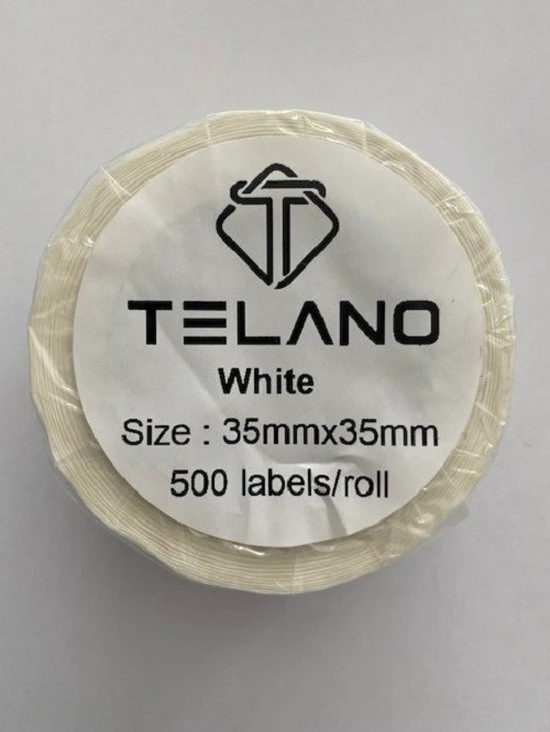 Beste deal π 500 Etiketten Rond Wit Sticker 35 Mm Op Rol - Label Stickers Gekleurd - Telano π 4 Beste deal π 500 Etiketten Rond Wit Sticker 35 Mm Op Rol - Label Stickers Gekleurd - Telano π - Afbeelding 2