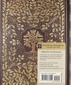 Begroting ⭐ Merkloos Peter Pauper - Bookbound Journal - Gilded Tree Of Life ✔️ -ACROPAQ Shop 550x734 2