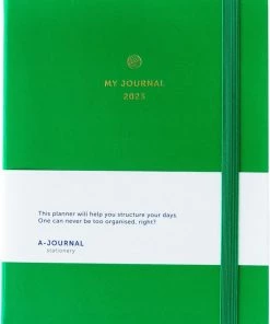 Hete verkoop 🔥 A-journal My Journal Agenda - 2023 - Groen - A5 ⭐