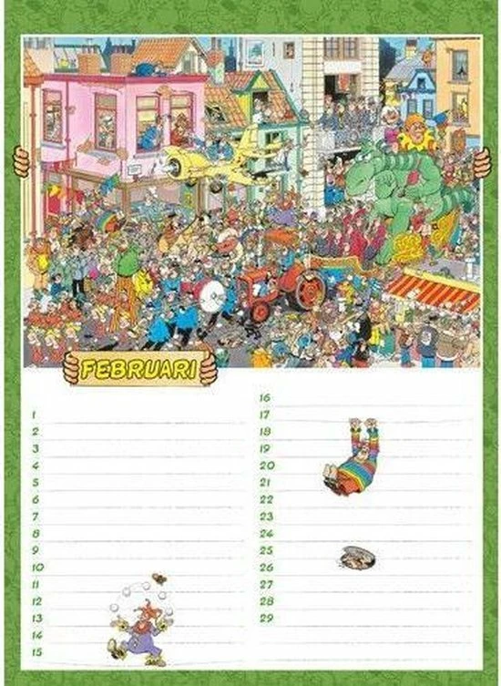 Beste deal ❤️ Comello Jan Van Haasteren Verjaardagskalender ✨ 6 Beste deal ❤️ Comello Jan Van Haasteren Verjaardagskalender ✨ - Afbeelding 4