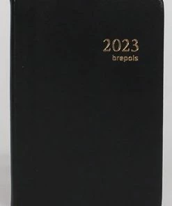 Uitgang 🔔 Brepols Agenda 2023 - SETA - Armada - 7,1 X 10,2 Cm - Klein Formaat!! - Zwart ❤️