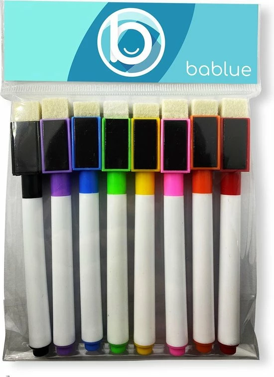 Promo โค๏ธ Bablue Whiteboard Stiften - Whiteboard Marker - 8 Stuks - Verschillende Kleuren - Magnetische Markers Set - Stift Magnetisch En Gekleurd - Stiften Kinderen - Stiften Voor Volwassenen - Met Wisser ๐ 6 Promo โค๏ธ Bablue Whiteboard Stiften - Whiteboard Marker - 8 Stuks - Verschillende Kleuren - Magnetische Markers Set - Stift Magnetisch En Gekleurd - Stiften Kinderen - Stiften Voor Volwassenen - Met Wisser ๐ - Afbeelding 4
