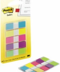 Groothandel 🧨 POST-IT Index - 5 Kleuren - 11,9 X 43,2 Mm - 100 Tabs 🔥 -ACROPAQ Shop 550x763 1