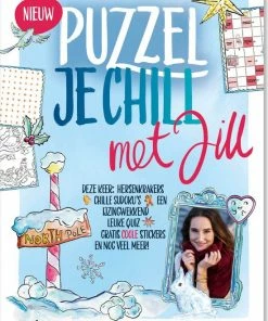 Hete verkoop 🎉 Denksport Puzzelboek Puzzel Je Chill Met Jill Editie 2 👍
