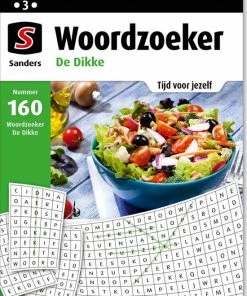 Beste recensies van 😉 Sanders Puzzelboeken Sanders Puzzelboek Woordzoeker 3* De Dikke, Editie 160 🧨