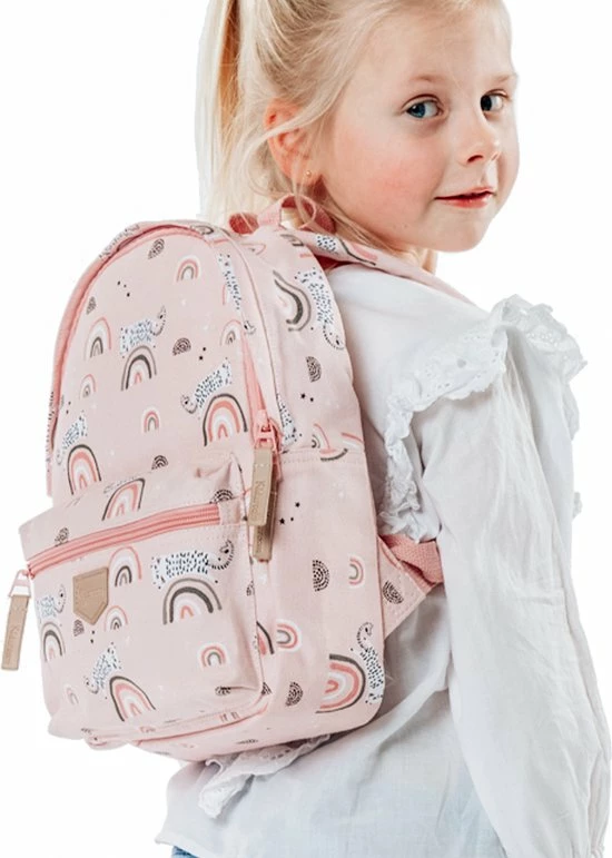 Gloednieuw ๐ Kidzroom Mini Rugzak - 2 T/m 6 Jaar - Roze - Regenboog - Poes ๐คฉ 8 Gloednieuw ๐ Kidzroom Mini Rugzak - 2 T/m 6 Jaar - Roze - Regenboog - Poes ๐คฉ - Afbeelding 6