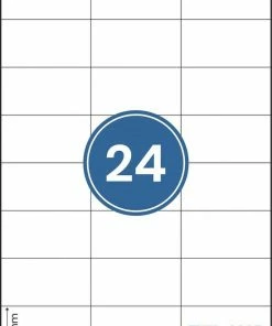 Coupon 🎁 TELANO® Zelfklevende Etiketten A4 240 Stuks - 10 Stickervellen - 24 Stickers Per Vel - 70 X 37 Mm - Wit - Verzendetiketten 💯