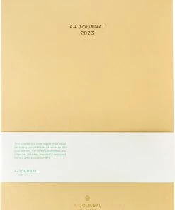 Uitgang 💯 A-journal My Journal Agenda - 2023 - A4 - Beige 🎉