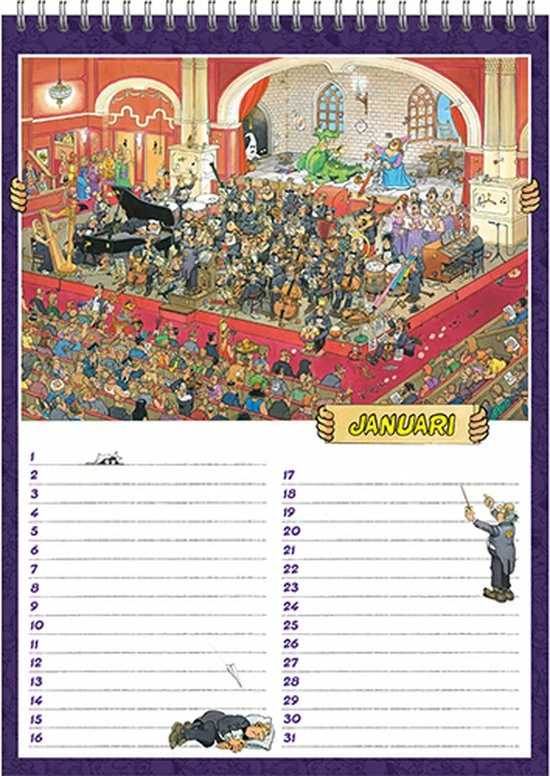 Beste deal ❤️ Comello Jan Van Haasteren Verjaardagskalender ✨ 5 Beste deal ❤️ Comello Jan Van Haasteren Verjaardagskalender ✨ - Afbeelding 3