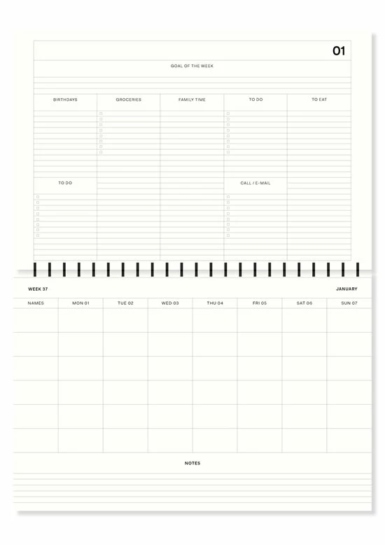 Coupon π A-Journal - Fabrique A La Carte - Familieplanner 2023 Dots π 4 Coupon π A-Journal - Fabrique A La Carte - Familieplanner 2023 Dots π - Afbeelding 2