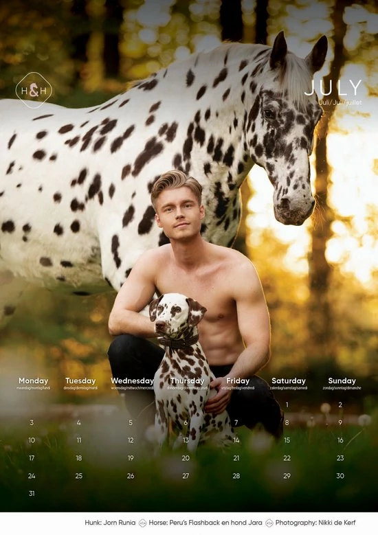 Beste Pirce ๐ Horse And Hunk Kalender 2023 ๐งจ 9 Beste Pirce ๐ Horse And Hunk Kalender 2023 ๐งจ - Afbeelding 7