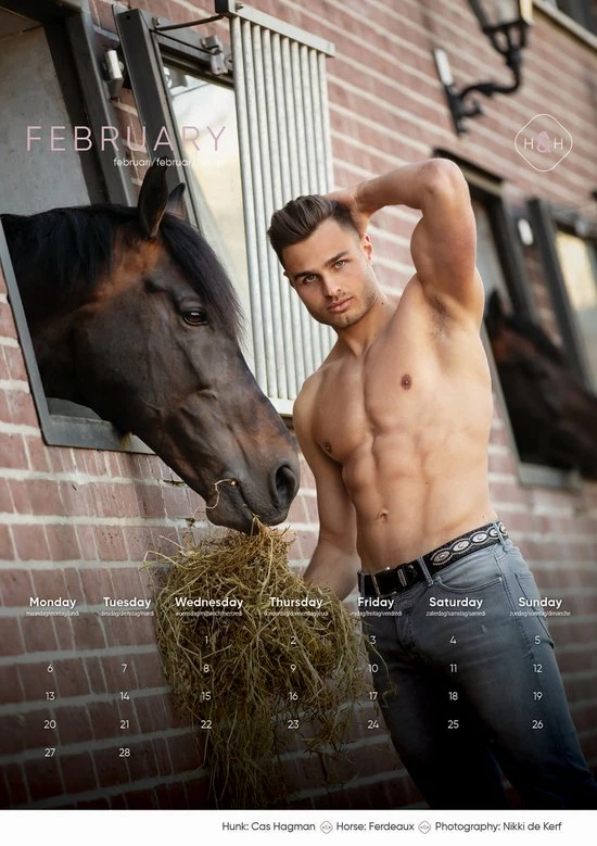 Beste Pirce ๐ Horse And Hunk Kalender 2023 ๐งจ 10 Beste Pirce ๐ Horse And Hunk Kalender 2023 ๐งจ - Afbeelding 8