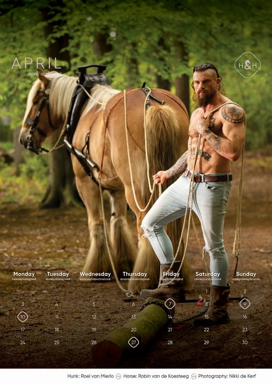 Beste Pirce ๐ Horse And Hunk Kalender 2023 ๐งจ 11 Beste Pirce ๐ Horse And Hunk Kalender 2023 ๐งจ - Afbeelding 9
