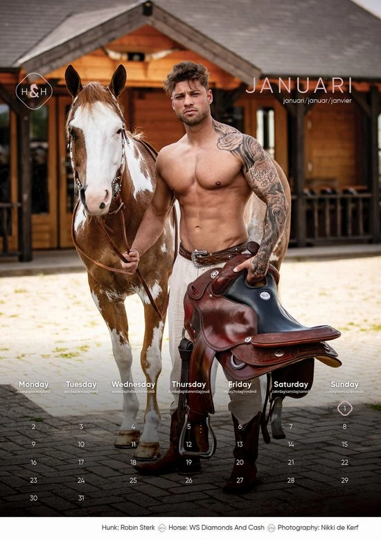 Beste Pirce ๐ Horse And Hunk Kalender 2023 ๐งจ 12 Beste Pirce ๐ Horse And Hunk Kalender 2023 ๐งจ - Afbeelding 10