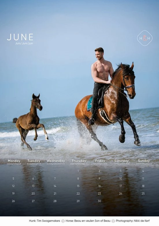 Beste Pirce ๐ Horse And Hunk Kalender 2023 ๐งจ 13 Beste Pirce ๐ Horse And Hunk Kalender 2023 ๐งจ - Afbeelding 11