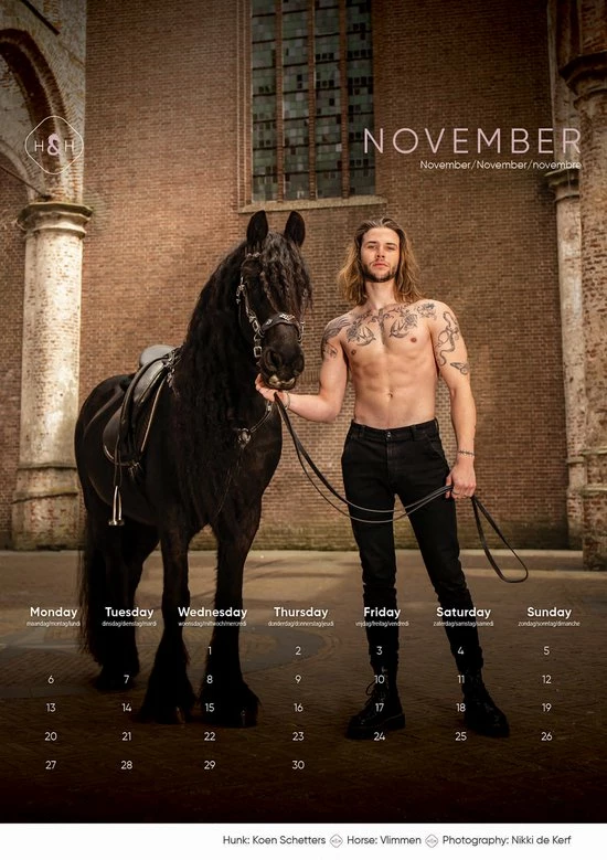 Beste Pirce ๐ Horse And Hunk Kalender 2023 ๐งจ 14 Beste Pirce ๐ Horse And Hunk Kalender 2023 ๐งจ - Afbeelding 12
