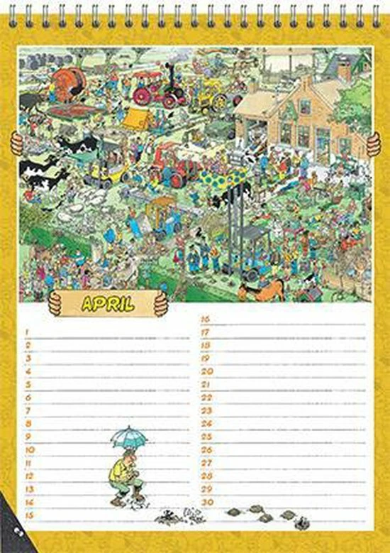 Beste deal ❤️ Comello Jan Van Haasteren Verjaardagskalender ✨ 7 Beste deal ❤️ Comello Jan Van Haasteren Verjaardagskalender ✨ - Afbeelding 5