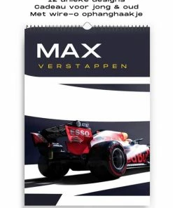 Uitgang 🥰 Holland Rose Verjaardagskalender Max Verstappen A5 Formaat | Formule 1 | Kalender | Cadeau | Max Verstappen | F1 | Red Bull Racing | Maandkalender 🔔 -ACROPAQ Shop 550x780 4