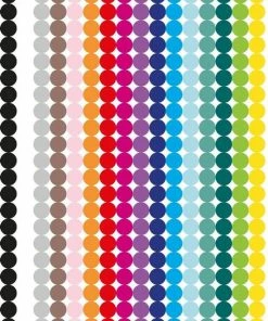 Top 10 😍 Allemaalstickersenzo Stippen Stickers | Label Stickers | 3 Grote A4 Vellen | 1104 Gekleurde Stippen Stickers | 10mm | Organiseren En Opruimen Met Stickers ✔️