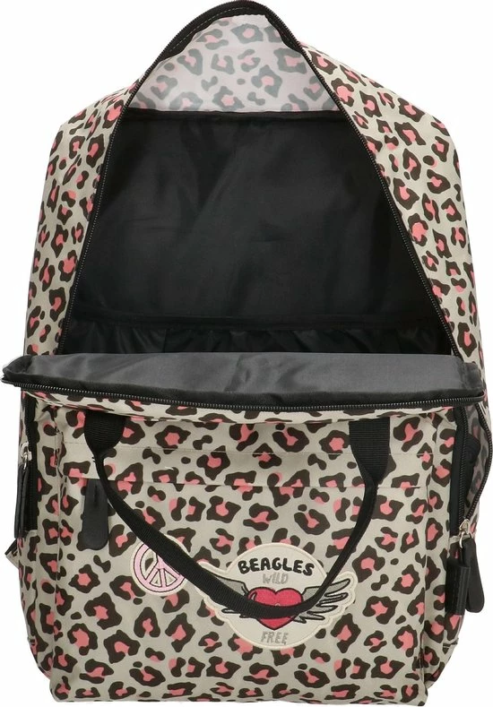 Aanbiedingen 👏 Beagles Originals Cool Originals - Rugzak - Luipaard Grijs-roze 😍 7 Aanbiedingen 👏 Beagles Originals Cool Originals - Rugzak - Luipaard Grijs-roze 😍 - Afbeelding 5