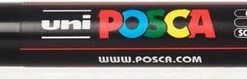 Hete verkoop 🛒 Posca Marker 2,5 Mm Pc-5m Zwart Medium 🌟 -ACROPAQ Shop 550x79