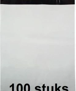 Beste deal 🌟 Boucar 100 Stuks Verzendzakken Voor Kleding Webshop (M) 320 X 420 Mm / A3 Verzendenveloppen / Poly Mailer / Koerierszakken / Coex Zakken 🔔