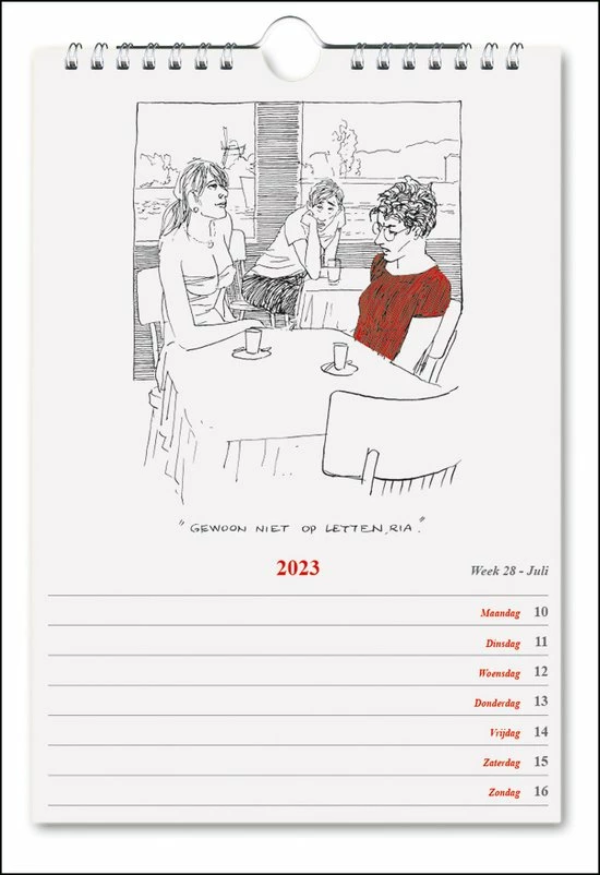 Beste Pirce π Bekking & Blitz - Weeknotitiekalender 2023 - Peter Van Straaten Weekkalender 2023 - Wandkalender - 17 X 25 Cm - Museumkalender - Rijk Geïllustreerd - Voorzien Van Weeknummers 𧨠4 Beste Pirce π Bekking & Blitz - Weeknotitiekalender 2023 - Peter Van Straaten Weekkalender 2023 - Wandkalender - 17 X 25 Cm - Museumkalender - Rijk Geïllustreerd - Voorzien Van Weeknummers 𧨠- Afbeelding 2