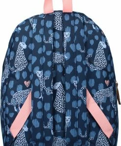 Uitgang ✔️ Milky Kiss Clever 👧 Girls - Rugzak - Schooltas Meisje - Blauw - Panter 🧨 -ACROPAQ Shop 550x806 1