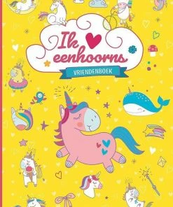 Gloednieuw 🎉 Ballon Media Vriendenboek 0 - Vriendenboek Eenhoorns 😍