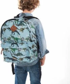 Goedkoop 🛒 Skooter Dino - Rugzak - Schooltas Jongen - Blauw - Dino 💯 -ACROPAQ Shop 550x820 2