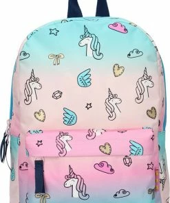 Gloednieuw 🛒 Milky Kiss Spread Your Wings - Rugzak - Schooltas Meisje - Multi - Unicorn 🌟
