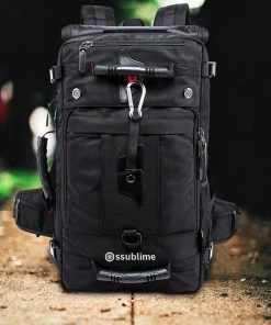 Promo 🌟 Ssublime - Anti Diefstal Rugzak - 15.6 Tot 17 Inch Laptop Vak - Waterdicht - Zwart ⌛ -ACROPAQ Shop 550x825 7