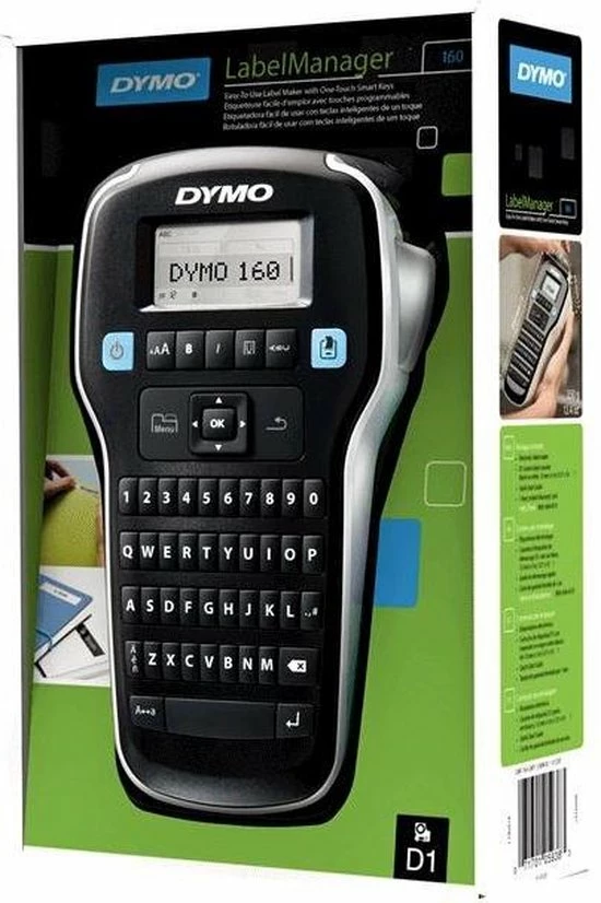 Nieuw โญ DYMO LabelManager 160-labelmaker | Draagbare Labelprinter Met QWERTY-toetsenbord | Inclusief Zwart-wit D1-labeltape (12 Mm) | Voor Thuis En Op Kantoor ๐ 14 Nieuw โญ DYMO LabelManager 160-labelmaker | Draagbare Labelprinter Met QWERTY-toetsenbord | Inclusief Zwart-wit D1-labeltape (12 Mm) | Voor Thuis En Op Kantoor ๐ - Afbeelding 12